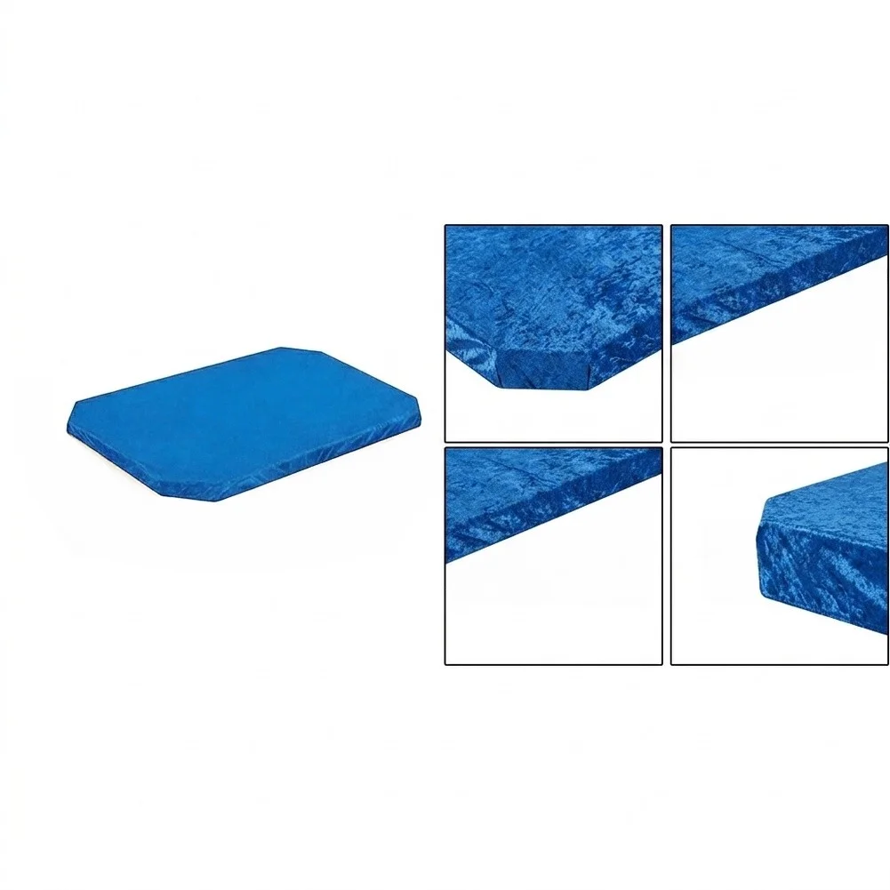 Pool Cover Blue for UV Resistant for pe Inflatable Pool Cover With Drawstring For Rectangular Foldable Swimming Pool Dust for