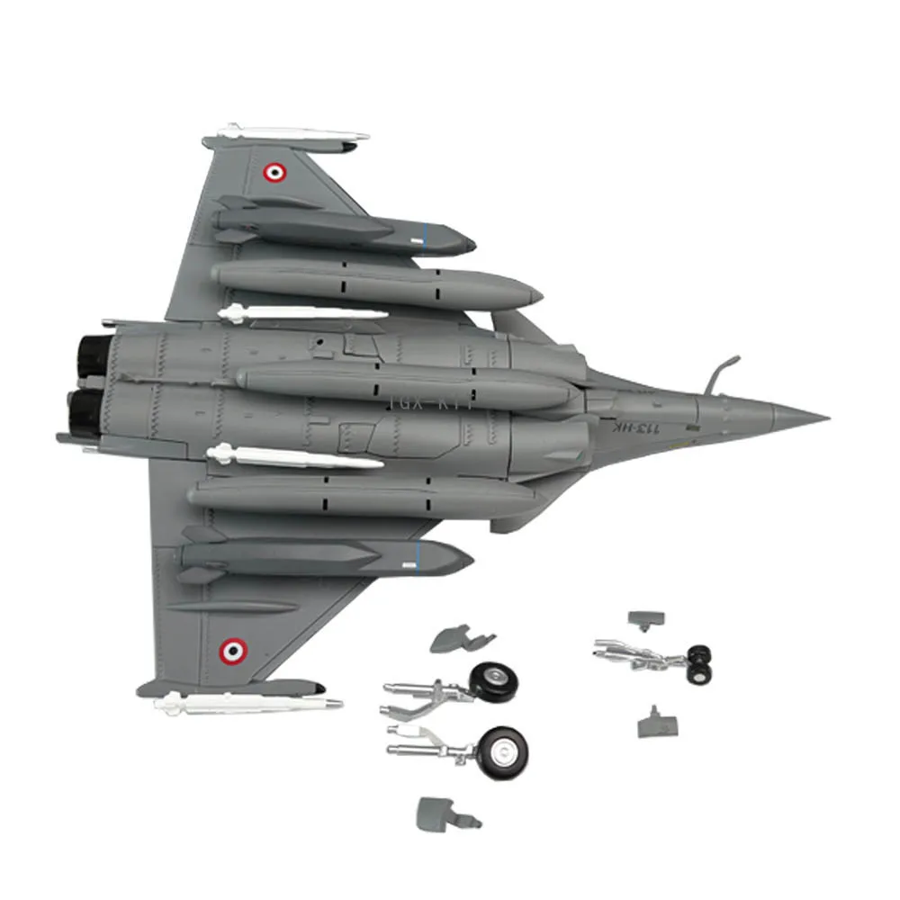 1/72 مقياس فرنسا سلاح الجو رافال مقاتلة طائرة معدنية لعبة مجسمة #5