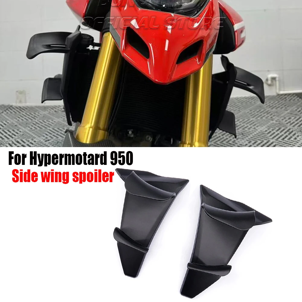 

For DUCATI Hypermotard 950/SP/RVE 2019-2024 Motorcycle accessories Side wing spoiler fairing Hypermotard 950 side Wing spoiler