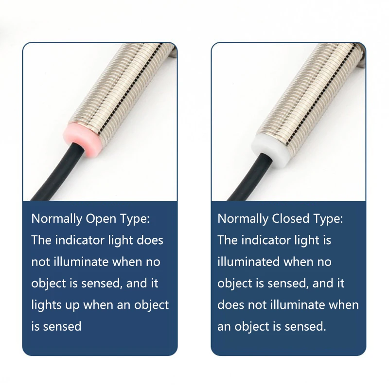 Long-distance Inductive Proximity Switch Metal Sensor NPN Normally Open Three-wire 24V M8 M10 M12 M18 M30