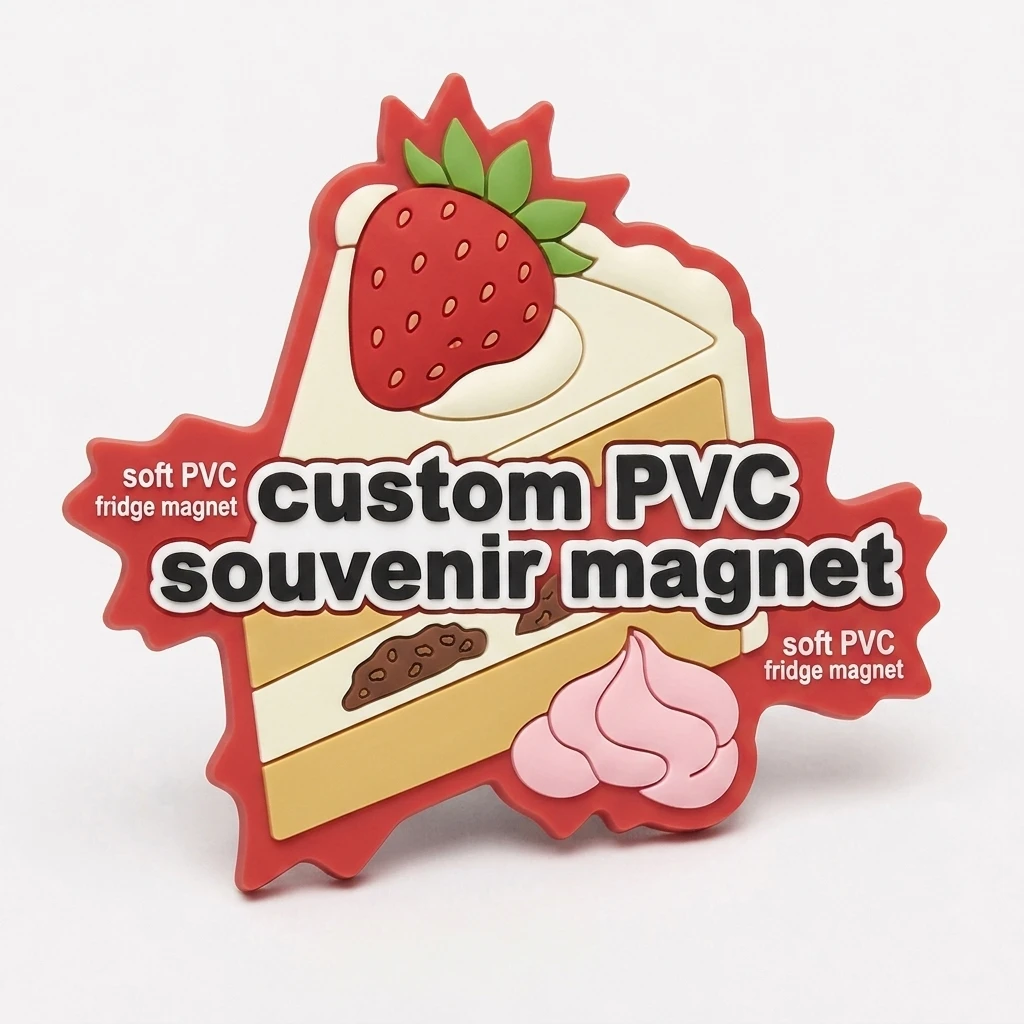 Custom‑Printed Logo 2D 3D Soft Rubber PVC Refrigerator Magnet Personalized Travel Souvenir Fridge Gift