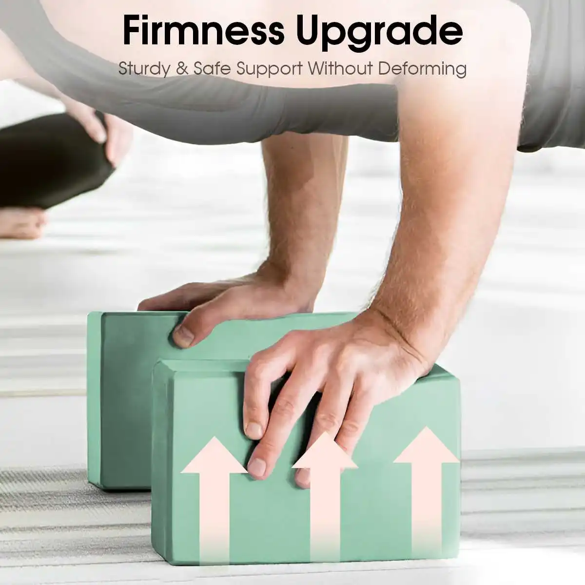 Premium Yoga Brick Gym Blocks with High Density EVA Foam Ideal for Children's Dance Training Adults' Yoga Practice image 6