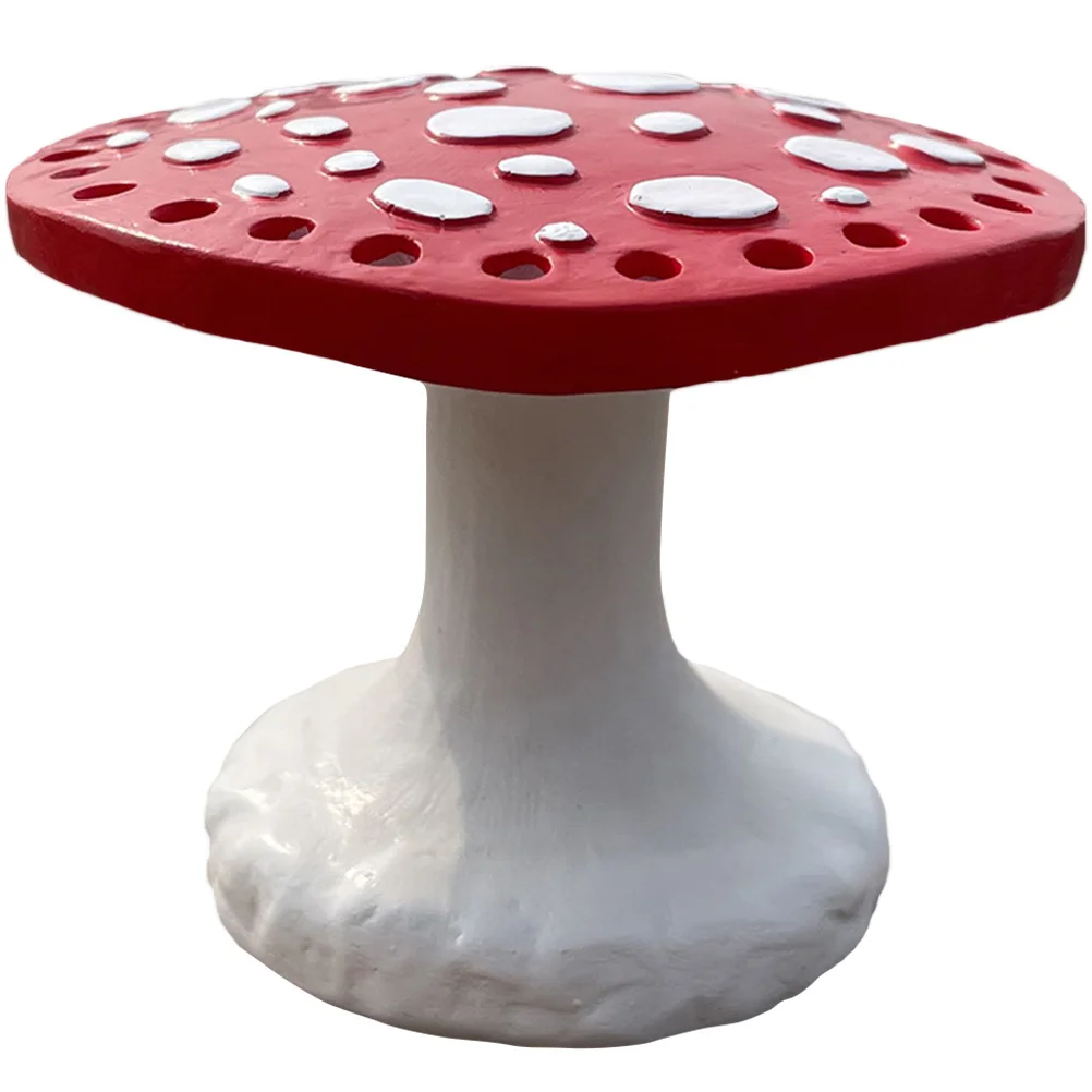 

Mushroom Earrings Display Stand Flat Base Multi Holes Design Jewelry Storage Holder For Earrings Studs Tassels Pendant