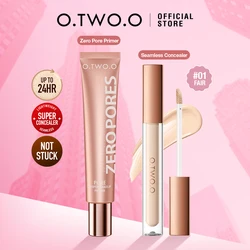 O.TWO.O 4pcs Makeup Set Foundation Cream SPF 30 PA+ Waterproof Brightening Concealer Face Primer Makeup Base Cosmetics