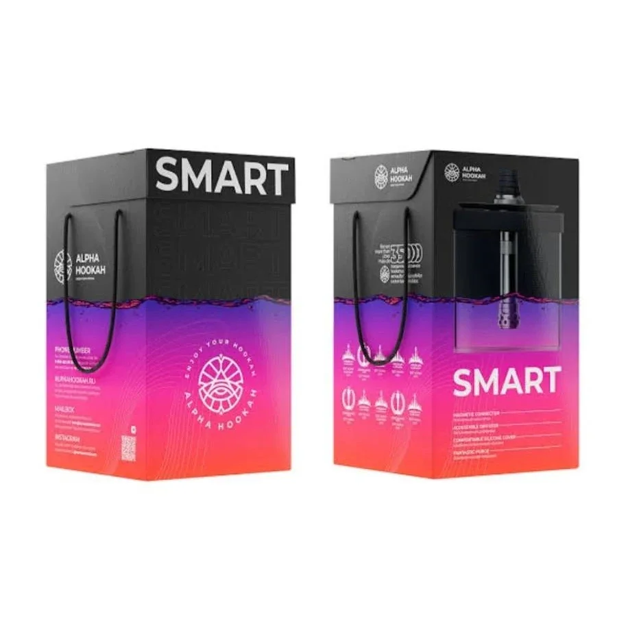 صندوق ألفا الذكي الأصلي المستورد الجديد من يتوفر الكثافة والدخان السميك مع مصابيح LED #6