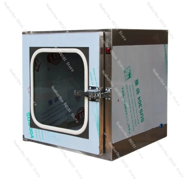Double Door Interlocking Transfer Window | Dental and oral medical special transfer window |