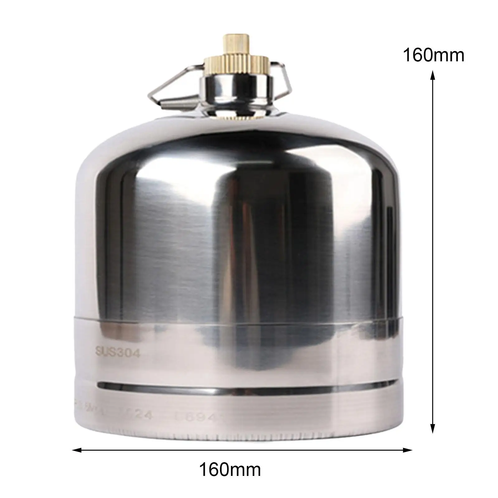 Gas Canister Empty Refillable Storage Container Camping Gas Tank for Outdoor Cooking Gas Stove Gas Burner Backpacking BBQ