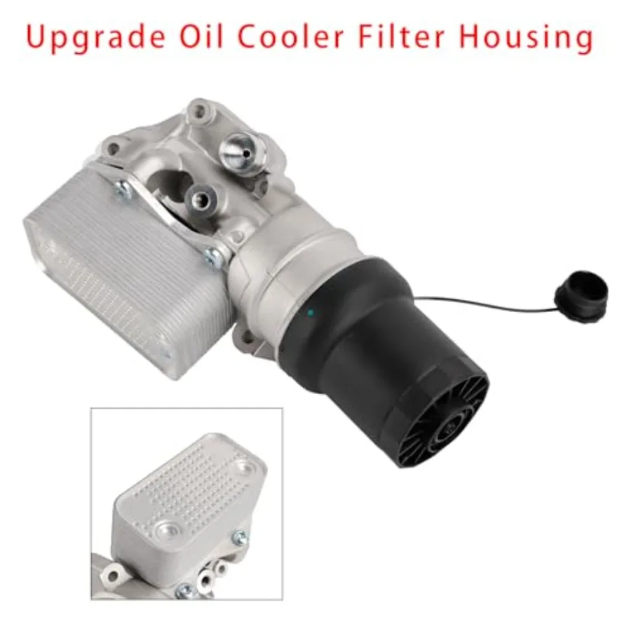 Upgrade Housing Filter Pendingin Oli 07K115397D untuk Peningkatan Kinerja Pendinginan Mesin pada Model VW Jetta 2.5L dari tahun 2005 hingga 2014