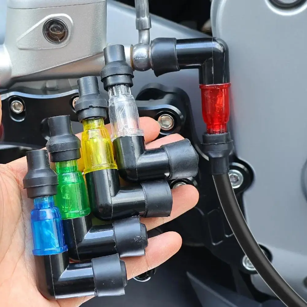 العالمي للدراجات النارية فلاش شرارة التوصيل غطاء دراجة نارية الإشعال شرارة التوصيل غطاء الكوع وامض شرارة التوصيل غطاء للدراجات النارية G2N8 #3