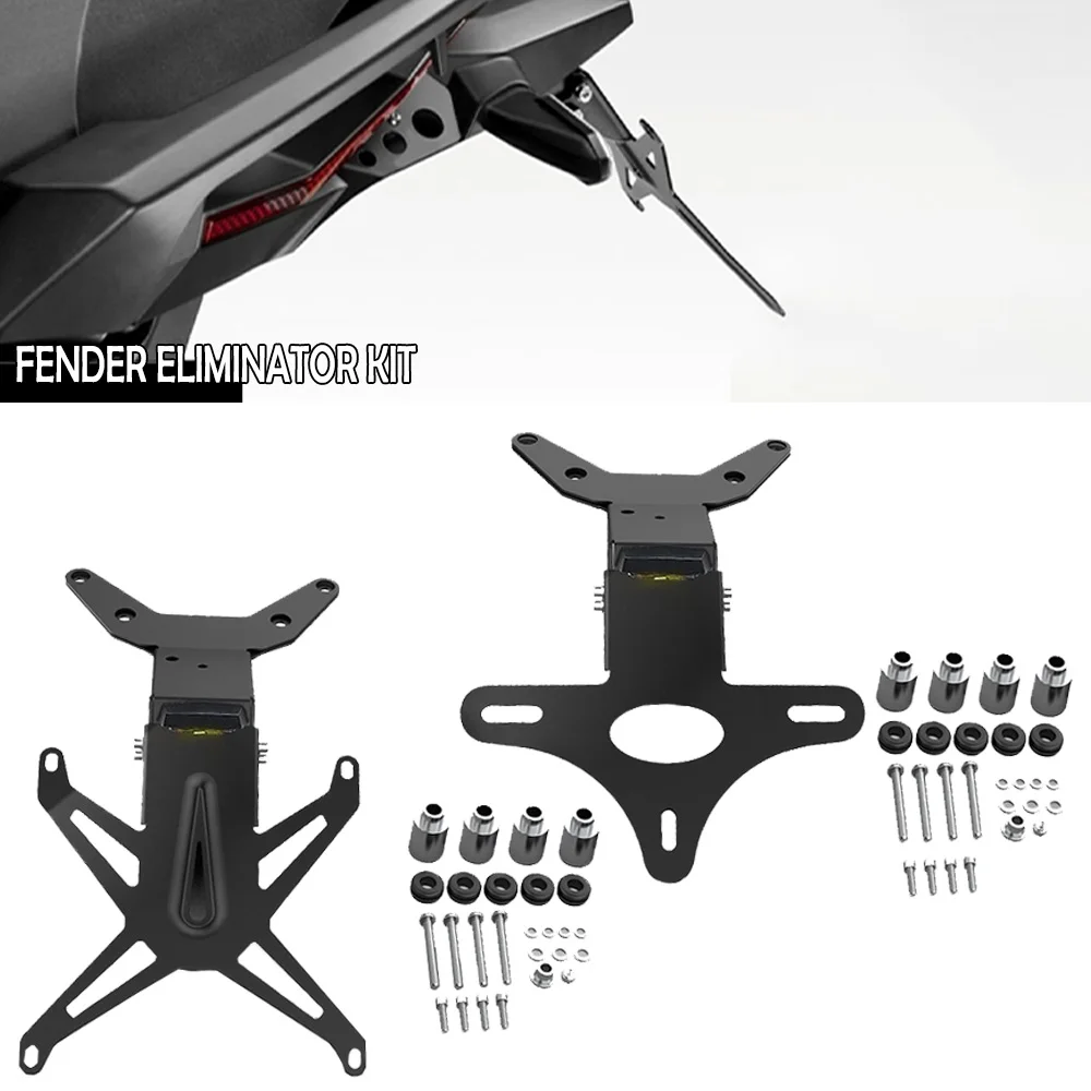 

FOR Yamaha Tmax T-MAX 560 T-MAX560 2022-2024 2025 Motorcycle License Plate Holder Bracket Rear Tail Tidy Fender Eliminator Kit