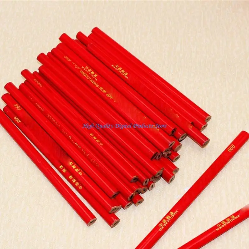 U2JE 100Pcs Woodworking Pencils Drafting Pencil For Engineering Sketching