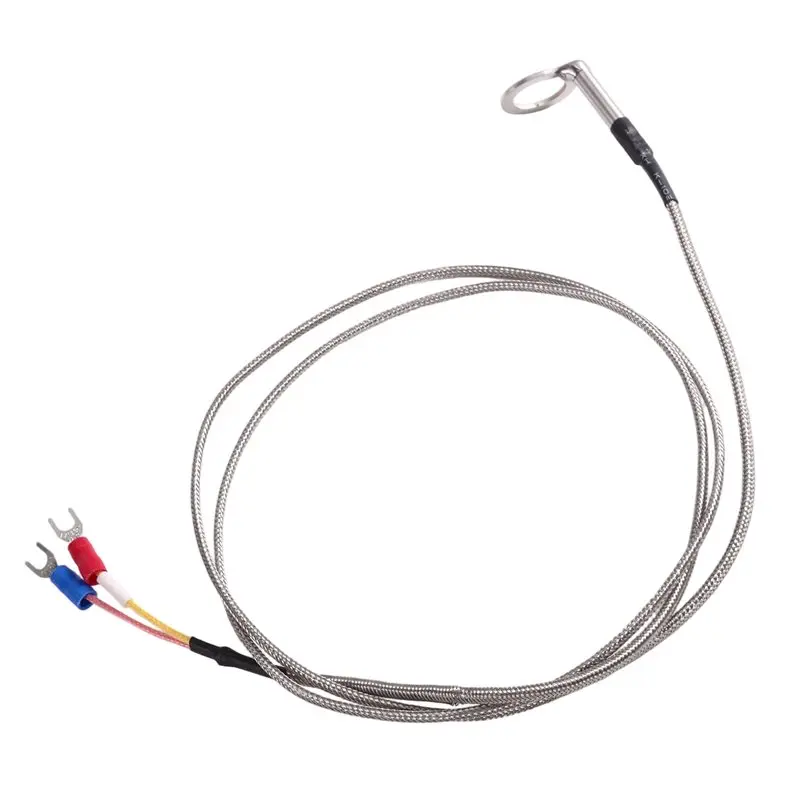 A30P-Stainless Steel K Type Temperature Sensor Thermocouple Sensor For Automotive Engine CHT Measurement Includes 14Mm ID Washer