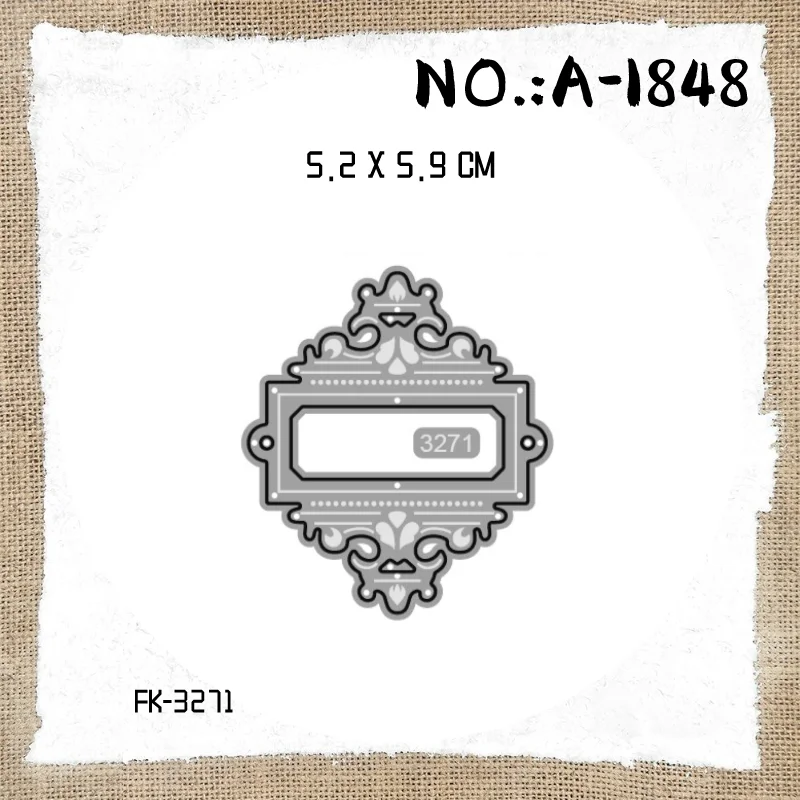 أغسطس 2024 طوابع ويموت قطع القصاصات قوالب عيد الميلاد AG (1842-1868) قوالب القطع المعدنية DIY بها بنفسك سكرابوكينغ