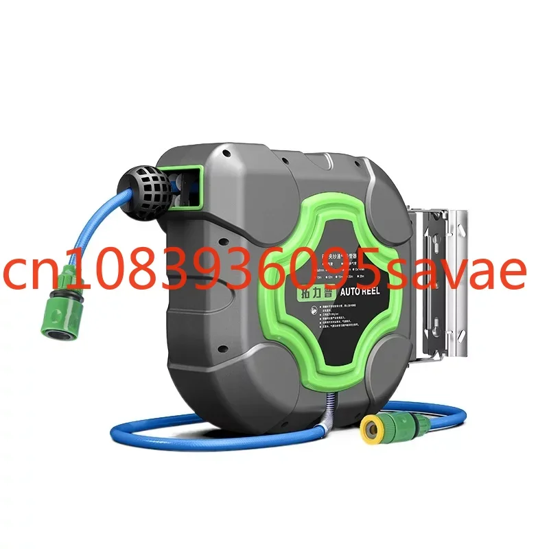 

for 10/15/20M Automatic Telescopic Hose Reel 4S Shop Car Wash Garden Irrigation System Holder Wall Mount High Pressure