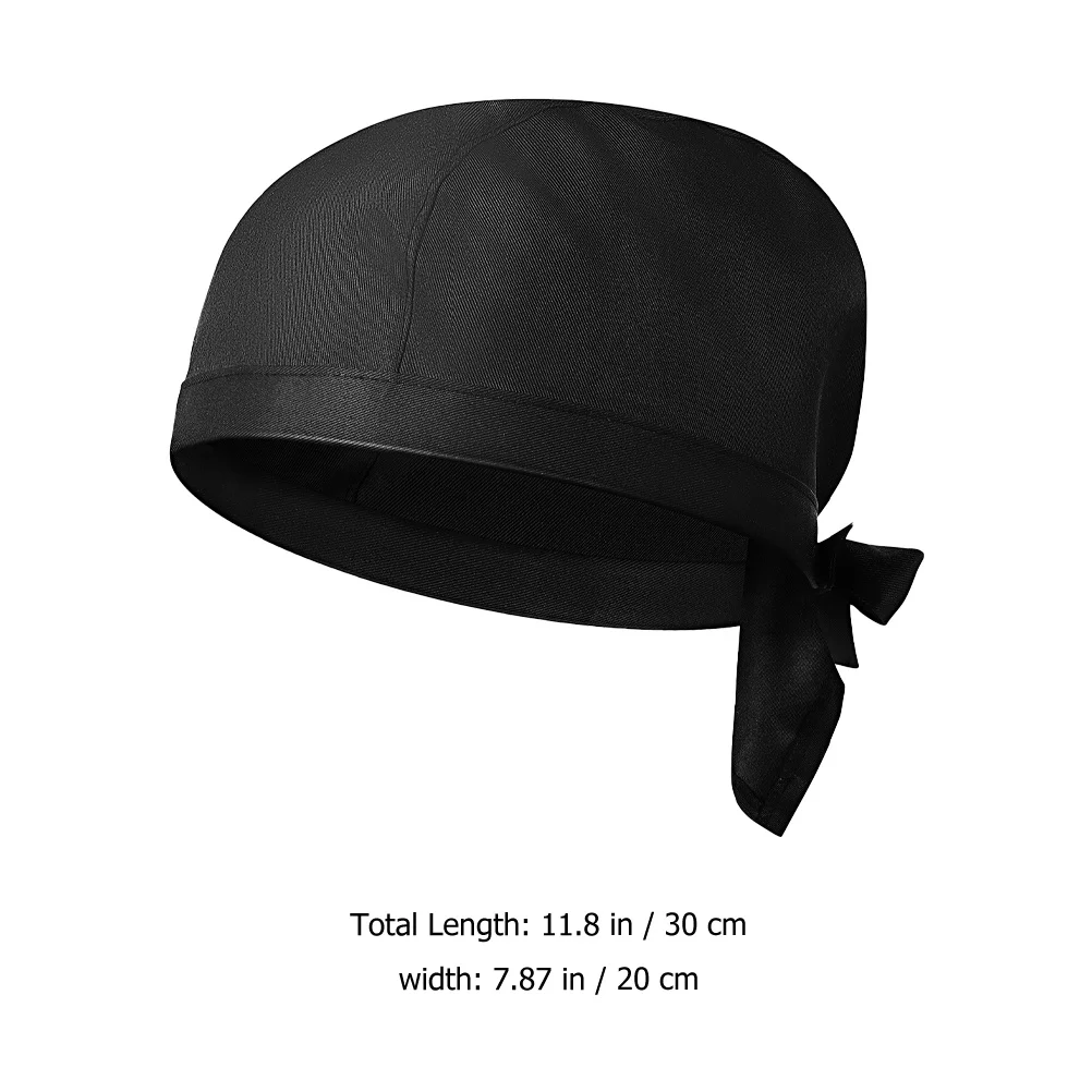 7 pezzi cappelli da cuoco da cucina in morbido cotone comodi berretti da cucina cappello uniforme lavabile per lavoro di cucina berretti da cuoco ristorante cappello da cuoco