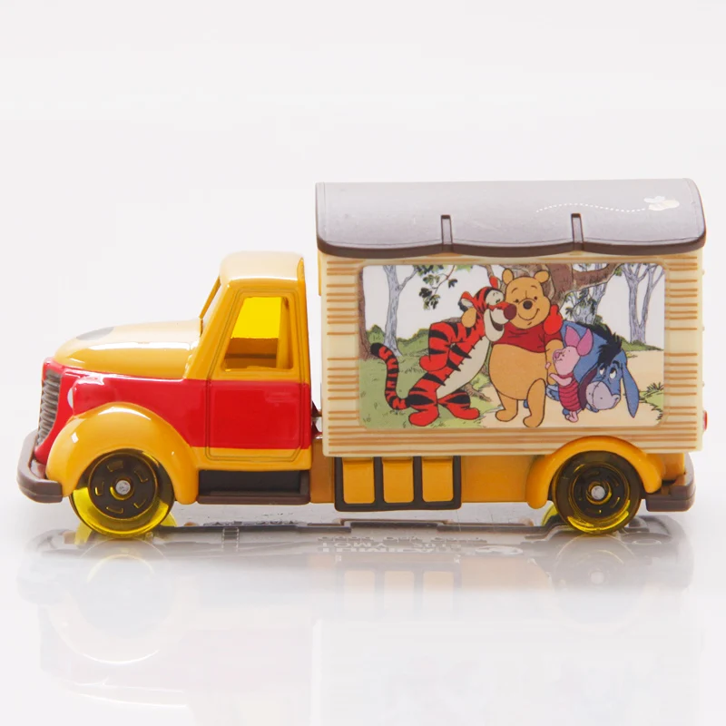 Takara Tomy Tomica Premium Edition Disney Winnie The Pooh Minivan Mini modello di auto in lega pressofusa giocattoli per bambini regalo di natale per ragazzi