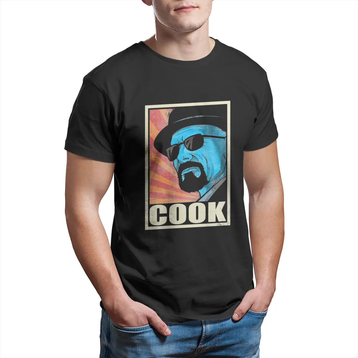 

Cook Breaking Bad Unisex T-Shirt for Men Cotton Casual designer t shirt men XL-6XL mens shirts graphic tee Cotton