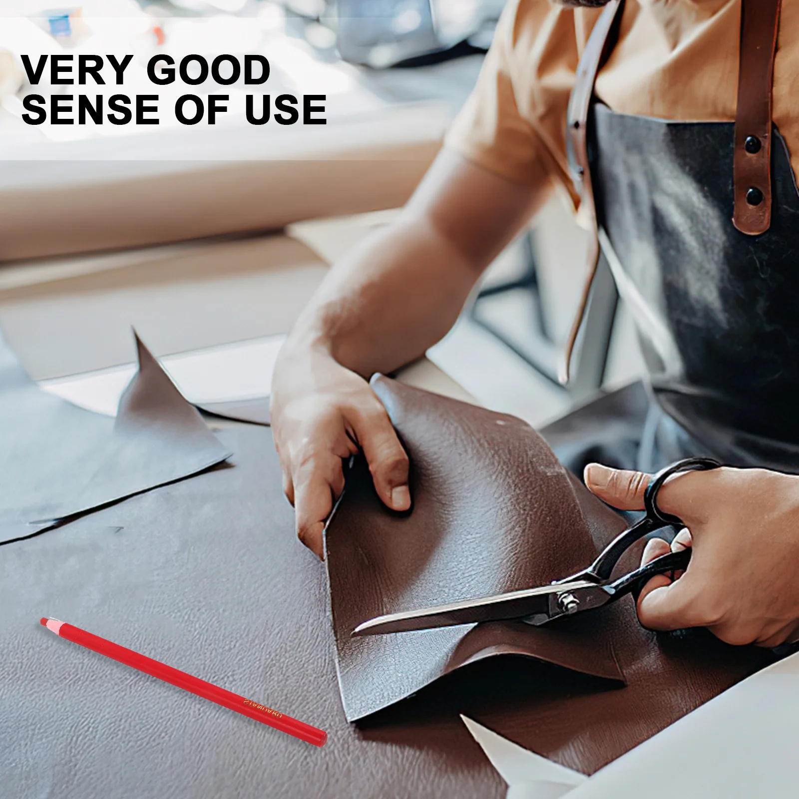 

24Pcs Multifunctional Mark Pens Durable Wax Marker Grease Pencil Set Tailor Clothes Marking Tools for Fabric Glass