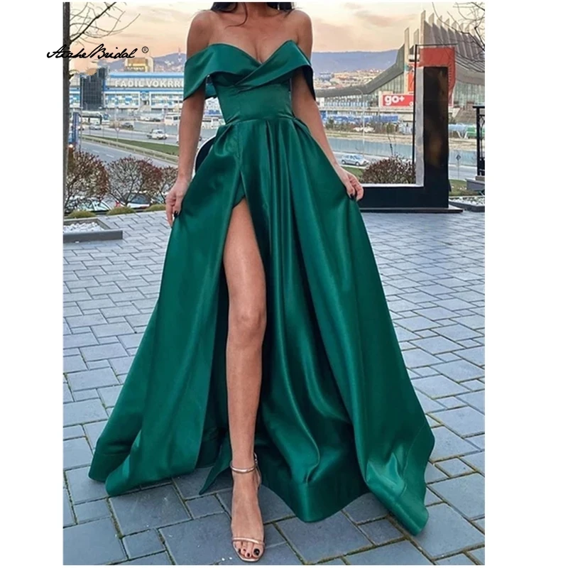 off-the-shoulder-emerald-green-satin-long-evening-dresses-with-leg-slit-v-neck-floor-length-arabic-evening-gowns-robe-de-soiree