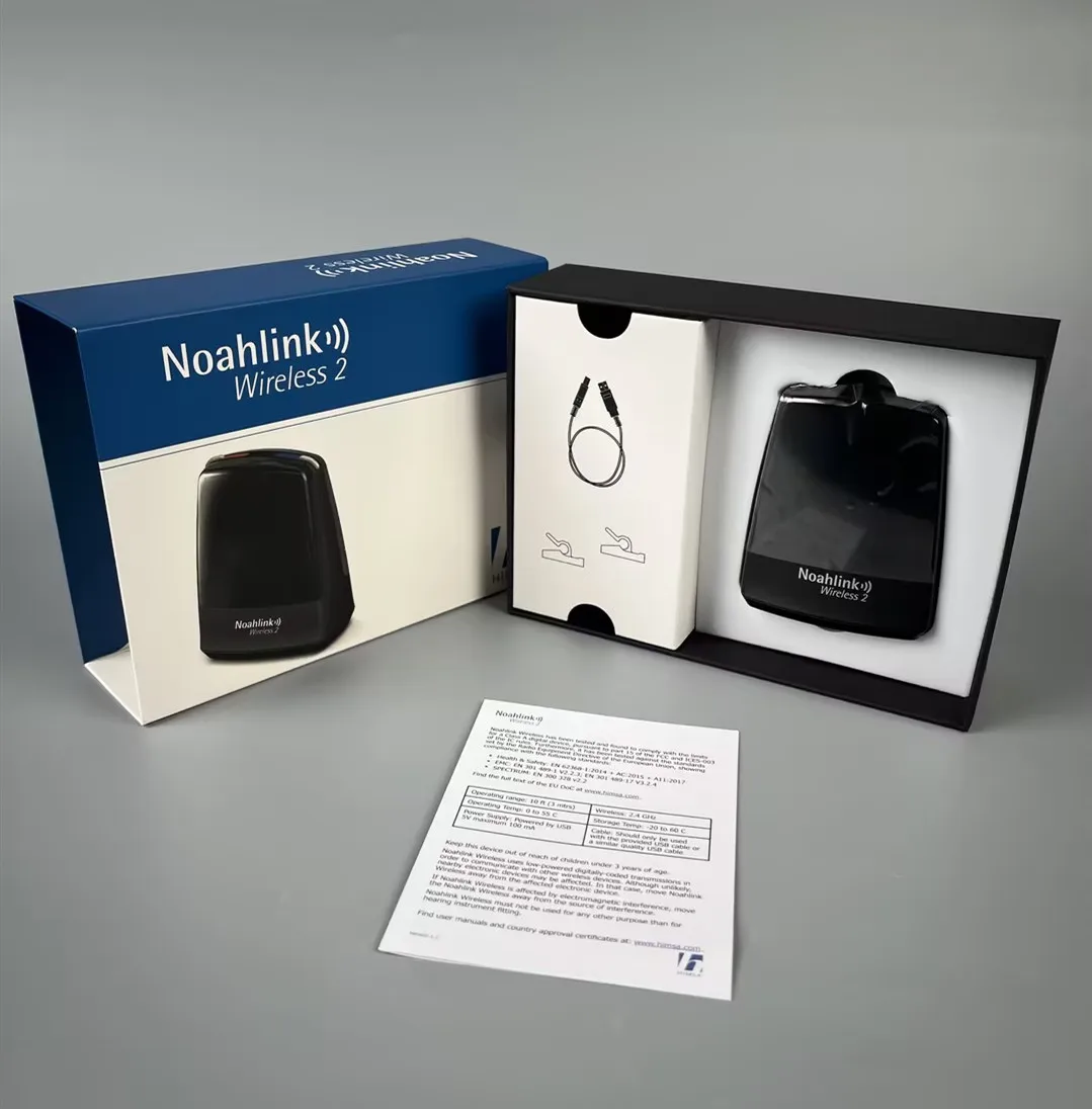 Noahlink Wireless Bluetooth Hearing Aid Programmer Digital Programming Box for Digital Hearing Aid Adjustment Maintenance