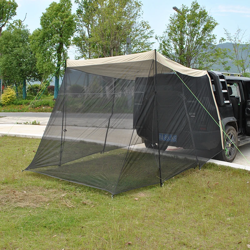 SUV Rear Tent with Mosquito Ne - Camping Cooking Tent 评论和价格