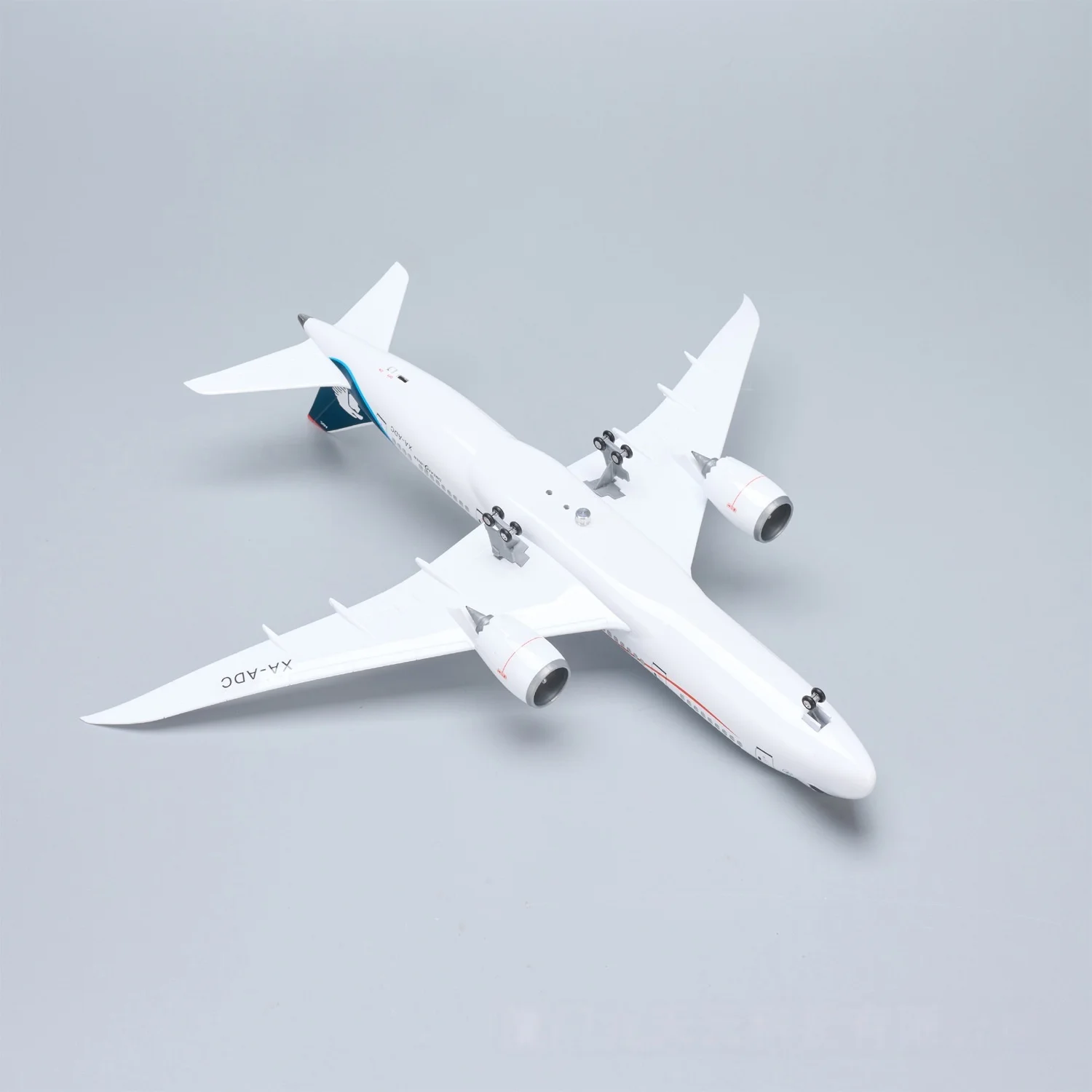 B787-8 Mexican Airways 1/130 Scale 43cm Model Plane Resin Diecast Airplanes With Stable Stand For Static Aircraft Collectible