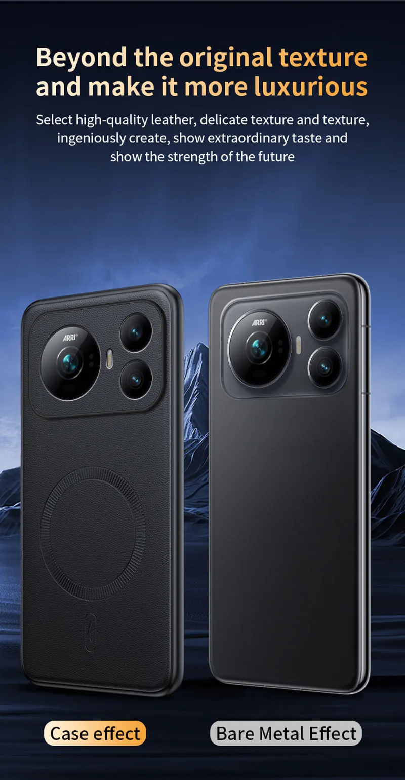 Hülle für Honor Magic 9, magnetische Leder-Schutzhülle, Anti-Fingerabdruck, rutschfest, PC+TPU – Detail 11