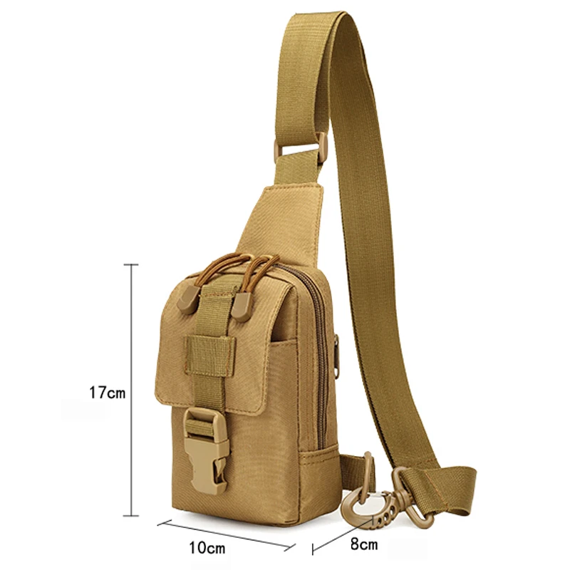 Men Camouflage 2024 New Shoulder Bag Travel Sport Small Chest Bags Outdoor Cycling Climbing Crossbody Pack For Male Female Women