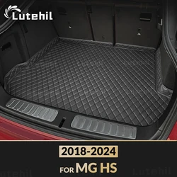 Lutehil Car Trunk Mat For MG HS 2018 2019 2020 2021 2022 2023 2024 Custom Car Accessories Auto Interior Decoration