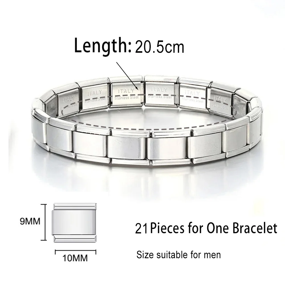 2025 New Y2k Fashion Stainless Steel Bracelet for Men Women 9mm Width Gold Color  Black Bangle Girls Jewelry Wedding Gift