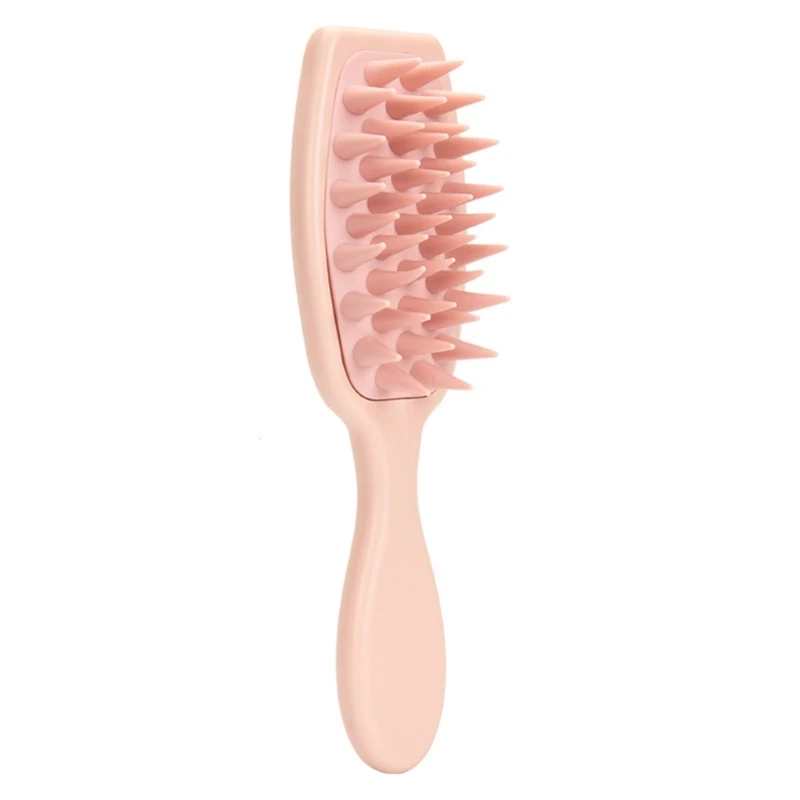 Wide Tooth Detangling Comb Shower Flexible Comb Wide Spacing Teeth Hollow Comb Anti-Static Detangling Comb for Hair