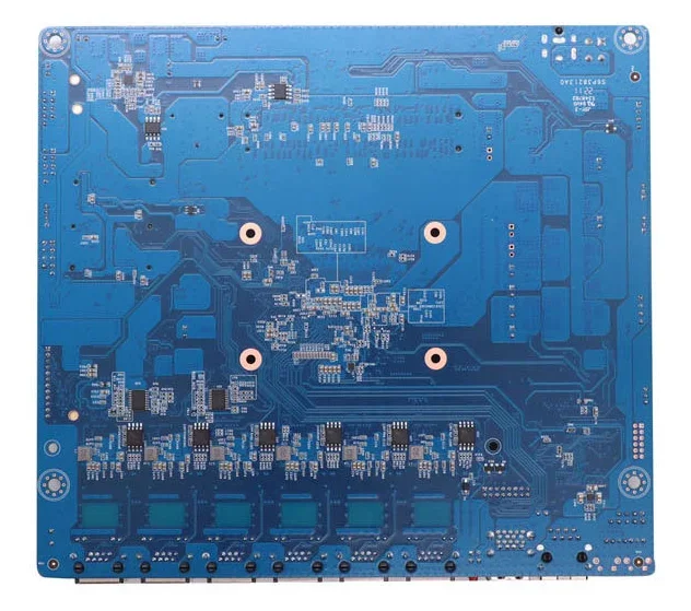 Intel Celeron N5095 FCBGA1338 quad-core quad-thread Multi network port Motherboard with 2DDR4 Intel I225 Gigabit NIC