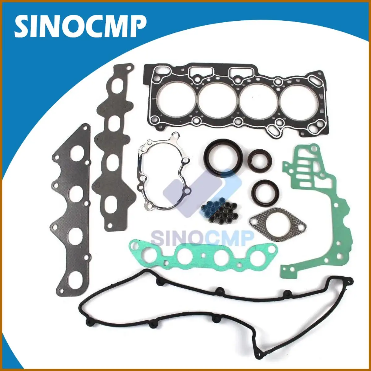 

1set SQR472 Engine Cylinder Head Overhaul Gasket Kit For Joyner Trooper Engine Chery 1100CC Excavator Repair Parts