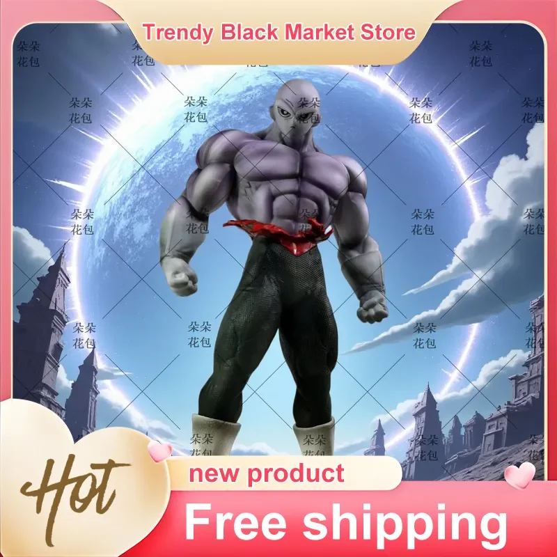 Dragon Ball Jiren Burst Muscle Anime Actionfigur Sammlerstatue PVC-Modell Desktop-Dekoration für Anime-Sammlung