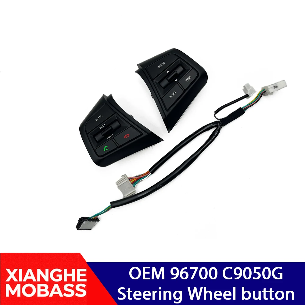 For Hyun-dai Celesta 96700-C9050 96700C9050 96700 C9050 One Set Multifunction Steering Wheel Audio Bluetooth Control Buttons