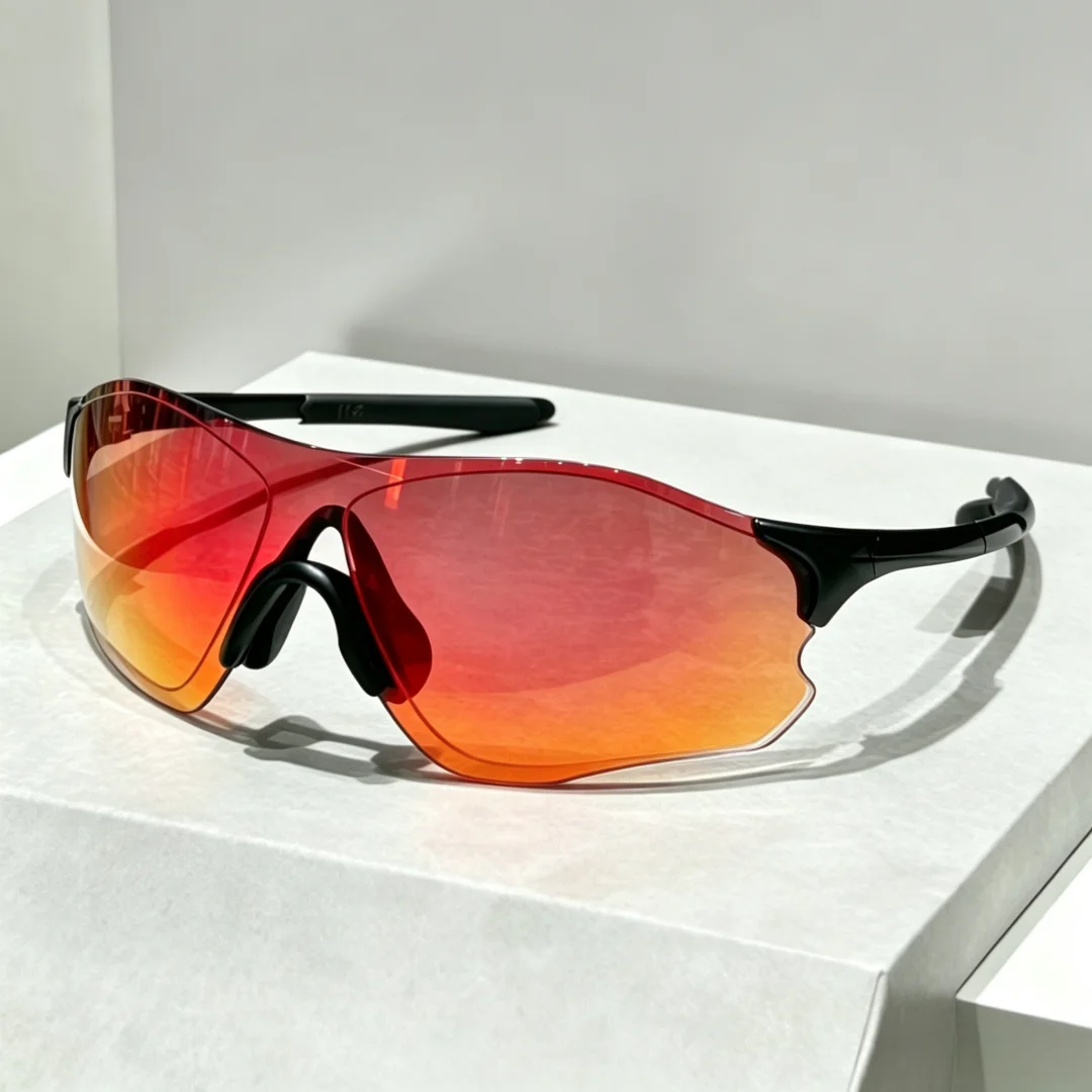 Luxury Brand OO9313 EVZero Path Rimless Sports Eyewear MTB Cycling Glasses Unisex Polarized Sunglasses Riding Anti-glare Goggles