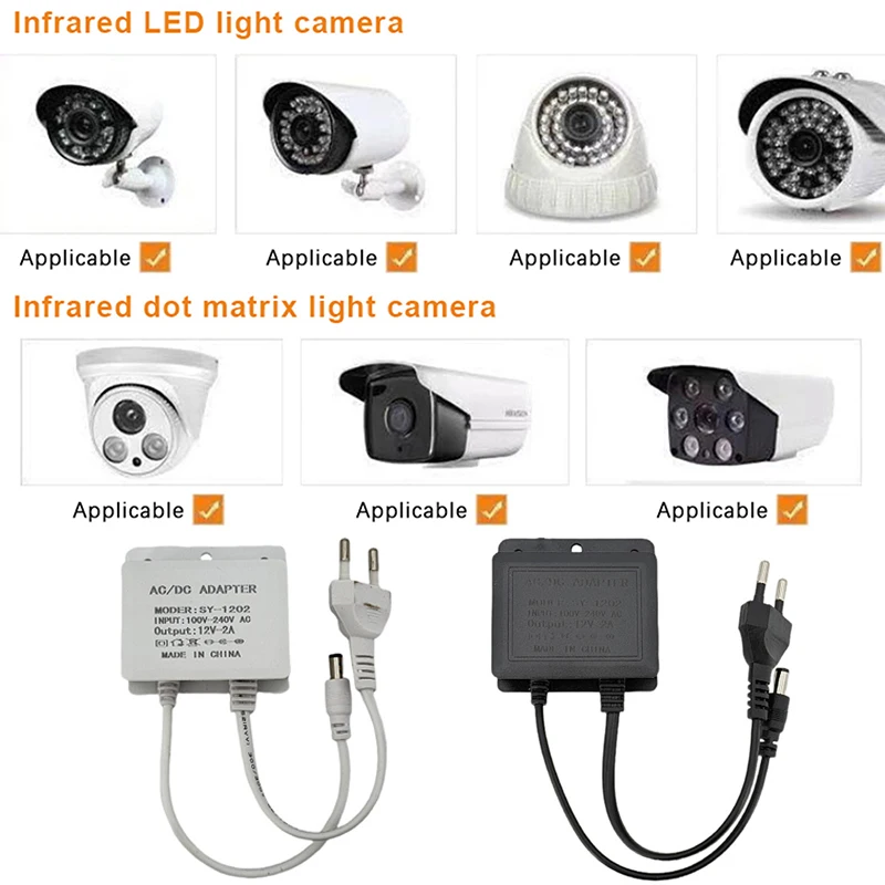 1Pcs Eu/Us Plug DC1…