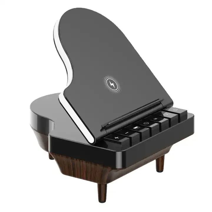 Mini piano shape creative Christmas gift wireless charger