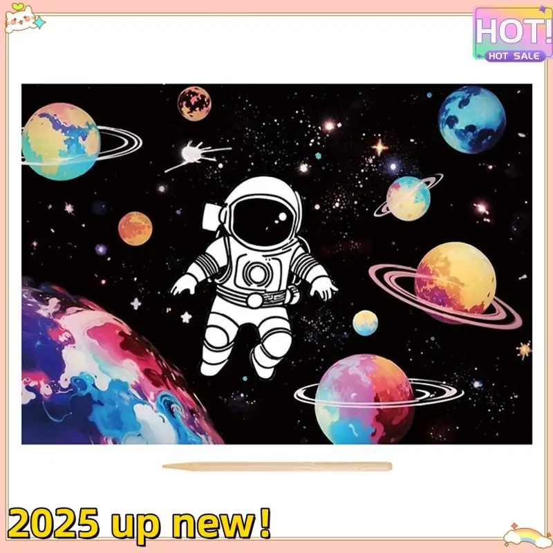 Classy-Handmade Accessories Adults Scratching Drawing Decompression Tool Toy Scraping Painting Birthday Gift DIY Craft