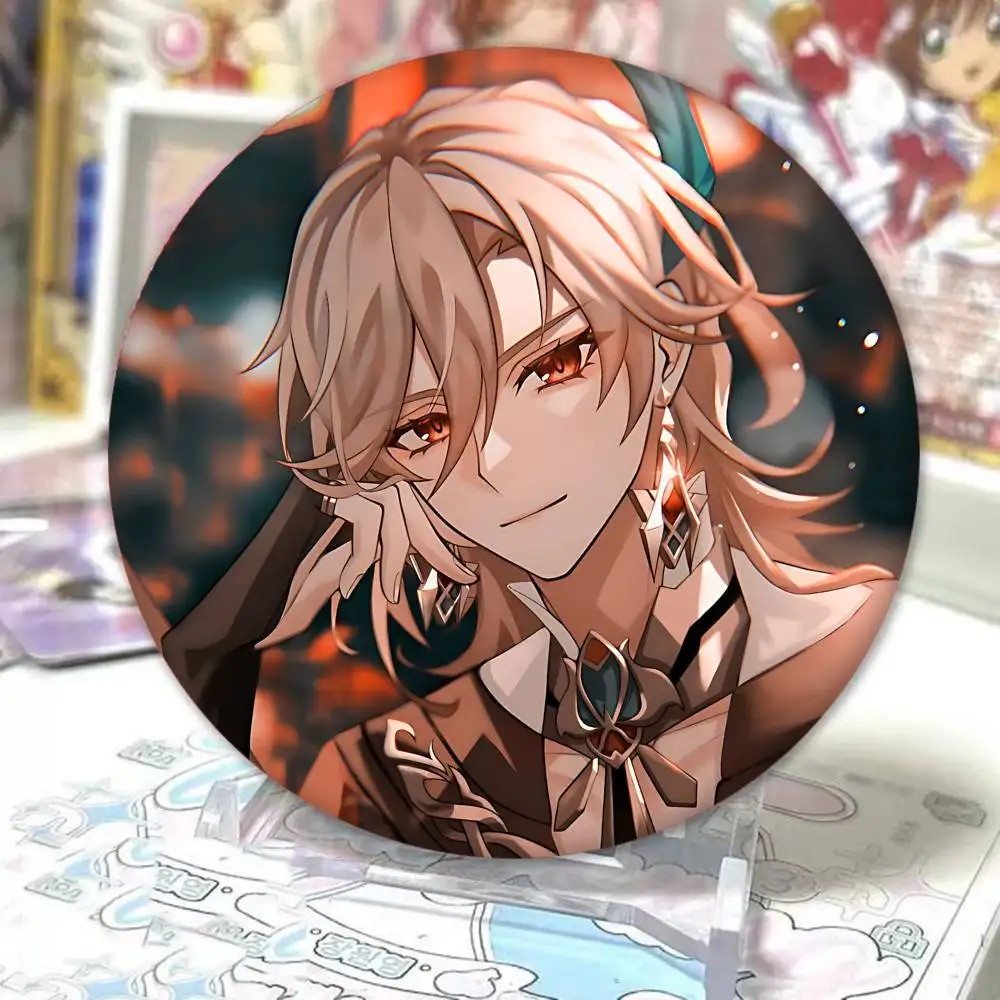 شارات Genshin Impact Kaveh دبابيس كرتونية دبابيس مصنوعة يدويًا لحقيبة الظهر وإكسسوارات المجوهرات شارة الهدايا #3