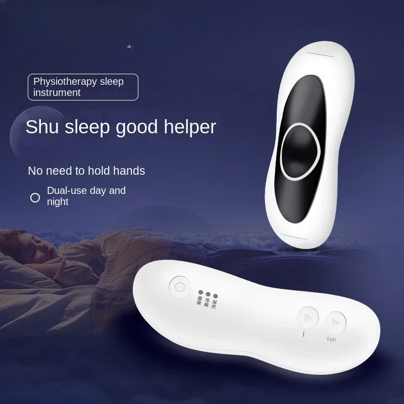 New Sleep Artifact Micro-current Assisted Physiotherapy Instrument Portable Wireless Fast Sleep Sleep Instrument