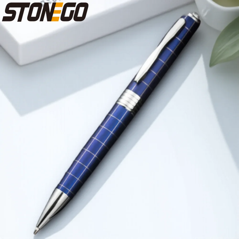 

Metal Ballpoint Pen Medium Point 1mm Smooth Writing Premium Plating Lacquer Barrel Twist Open Retractable Pen