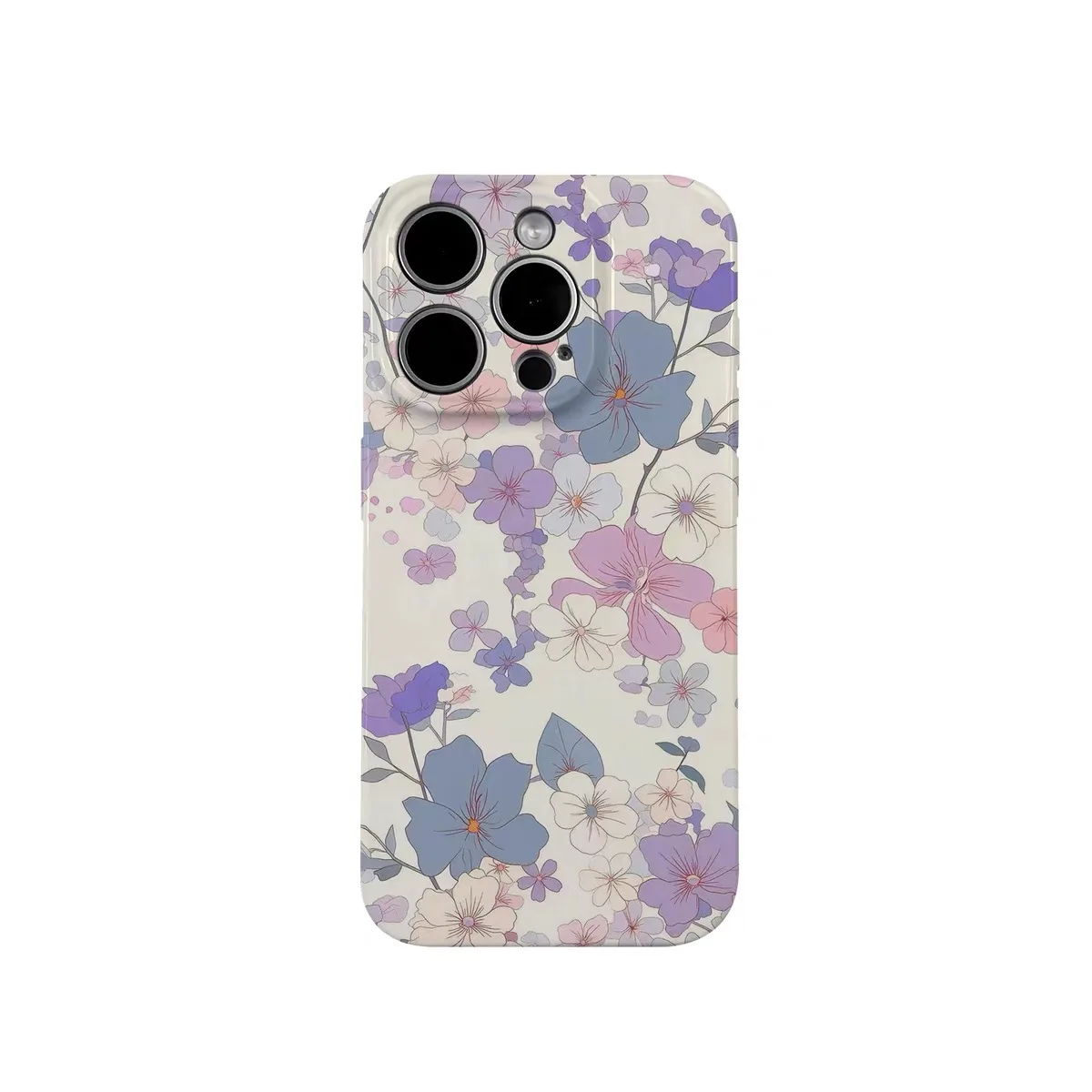 

Pink purple flowers and plants in spring Phone Case for IPHONE 17 Air 16E 15 PROMAX 14 Plus 13 12 MINI 11 Acrylic Phone Cover