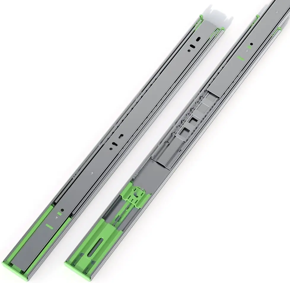 

6 Pairs 20 Inch Heavy Duty Drawer Slides, 150 Lb Capacity Full Extension Ball Bearing Side Mount Runners