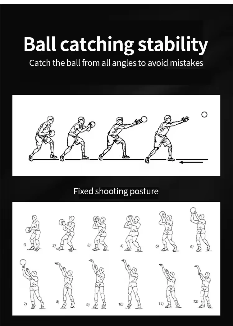 آلة إطلاق كرة السلة للتدريب الاحترافي وقت التسليم #6