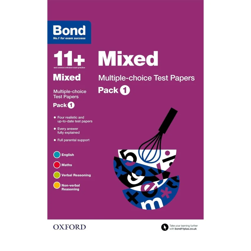 

BOND 11 MULTI 11 TEST PAPERS MIXED PK1 Bond 11 Oxford University Press 9780192740816 Book