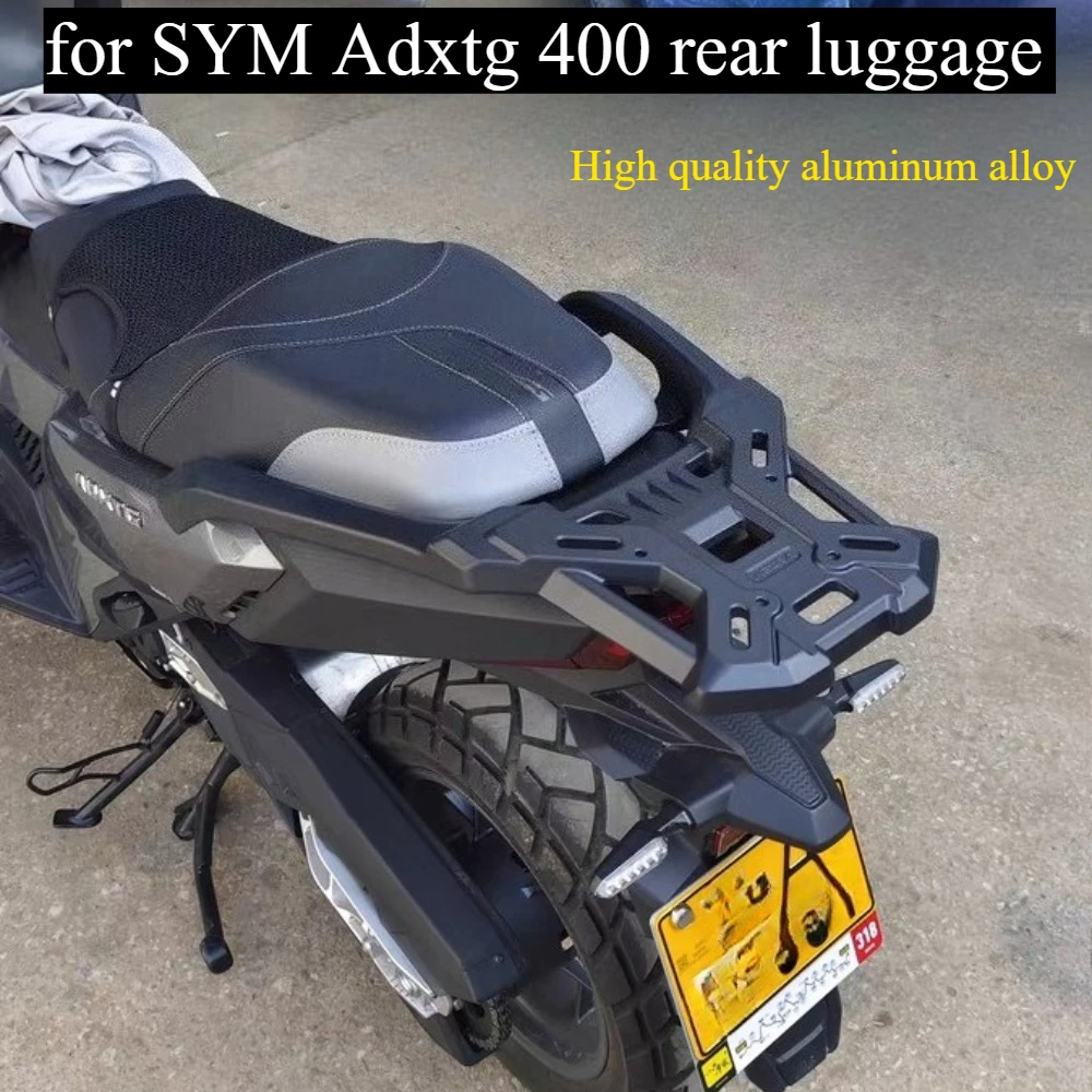 

For SYM ADXTG400 Motorcycle Aluminum Alloy Steel Rear Shelf Tail Box Rack Luggage Rack Modification Accessories