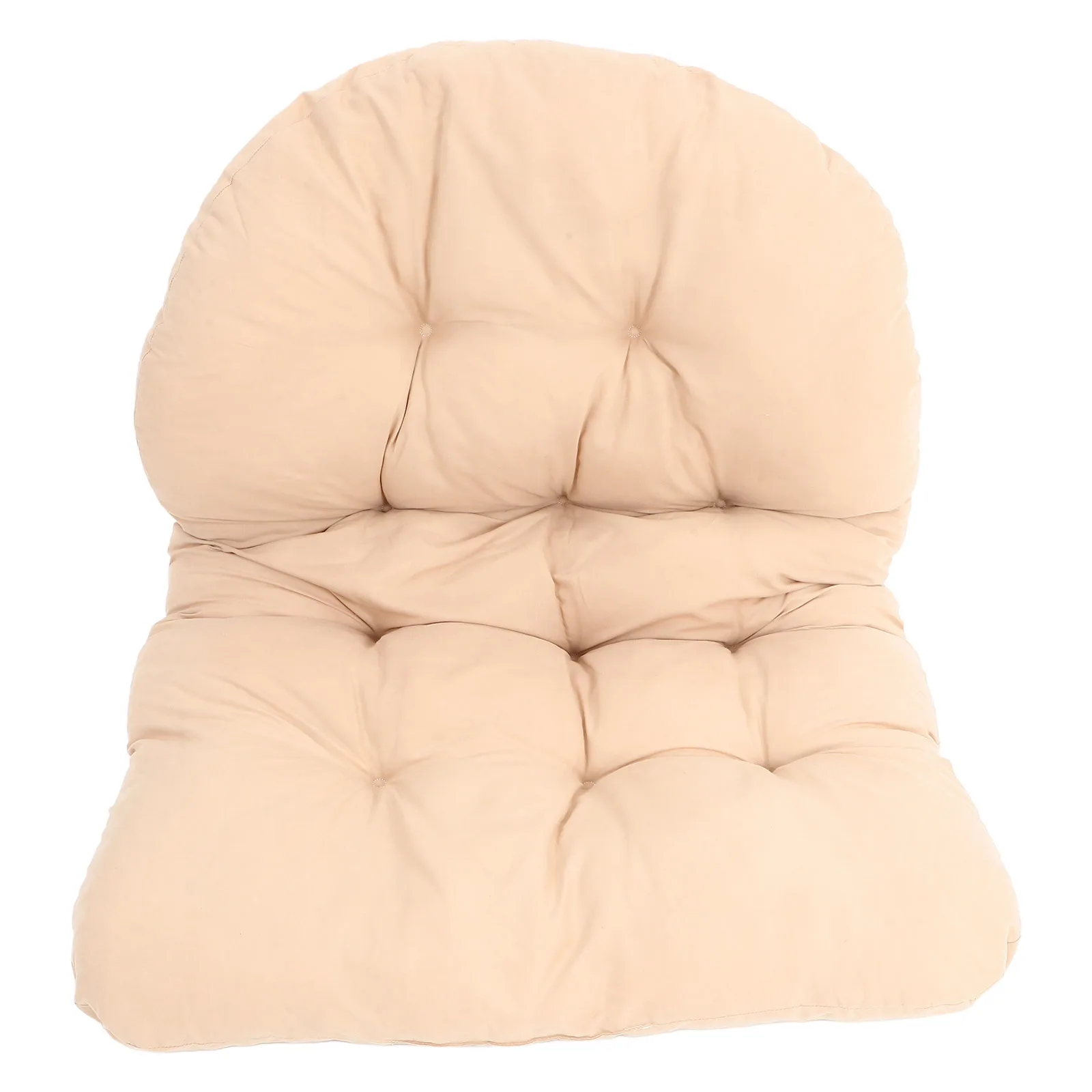 وسادة كرسي على شكل بيضة خارجية سميكة عالية الكثافة من الفوم المقاوم للماء والأشعة فوق البنفسجية وقابلة للإزالة وقابلة للغسل