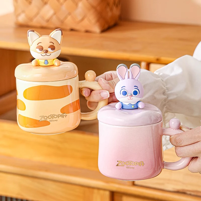 

Disney Zootopia Judy Hopps Nick Wilde Office Household Water Cup, Coffee Cup, Children's Birthday Gift, Mug