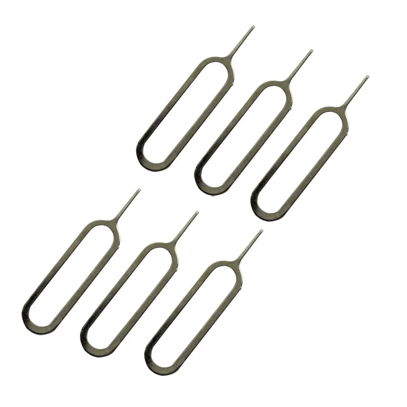Sim Card Tray Pin Eject Removal Tool Tray Removal Eject Pin Key Tool Stainless Needle for Phone